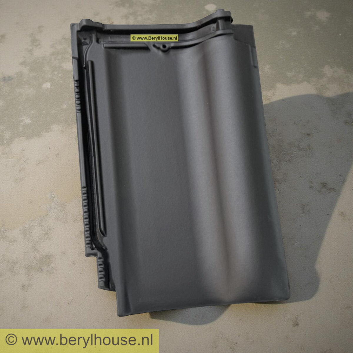 Dakpannen antraciet engobe FD 10 (per m2)