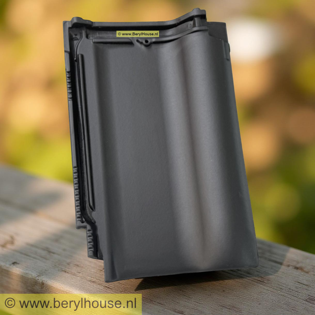 Dakpannen antraciet engobe FD 10 (per m2)