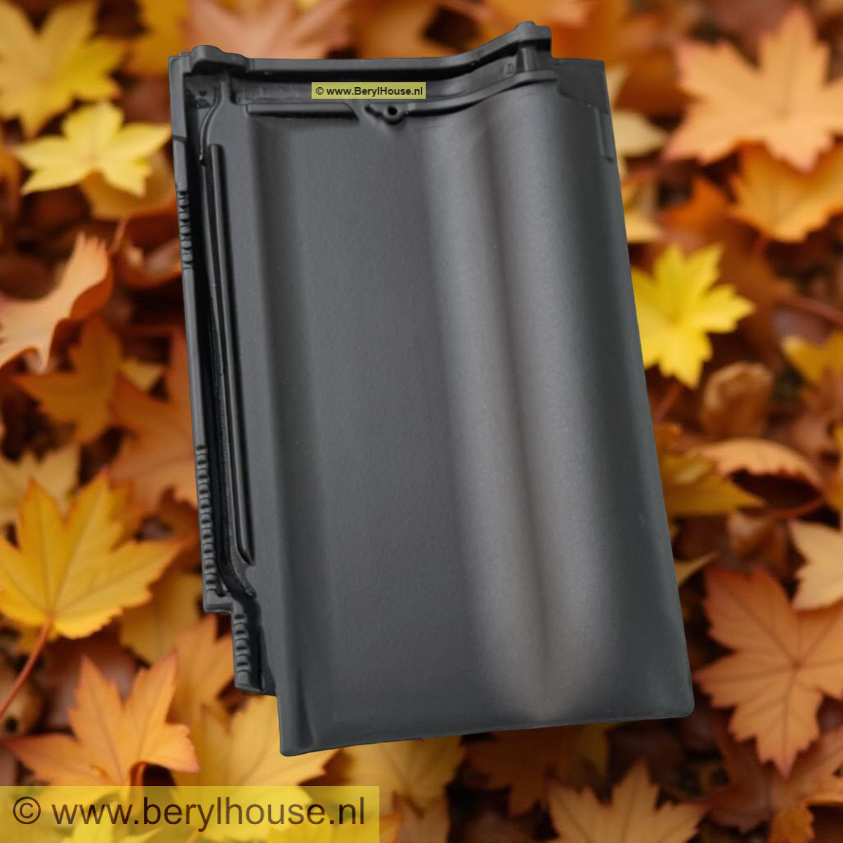 Dakpannen antraciet engobe FD 10 (per m2)