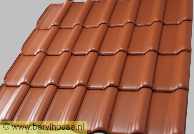 Dakpannen rood engobe FD 10 (per m2)