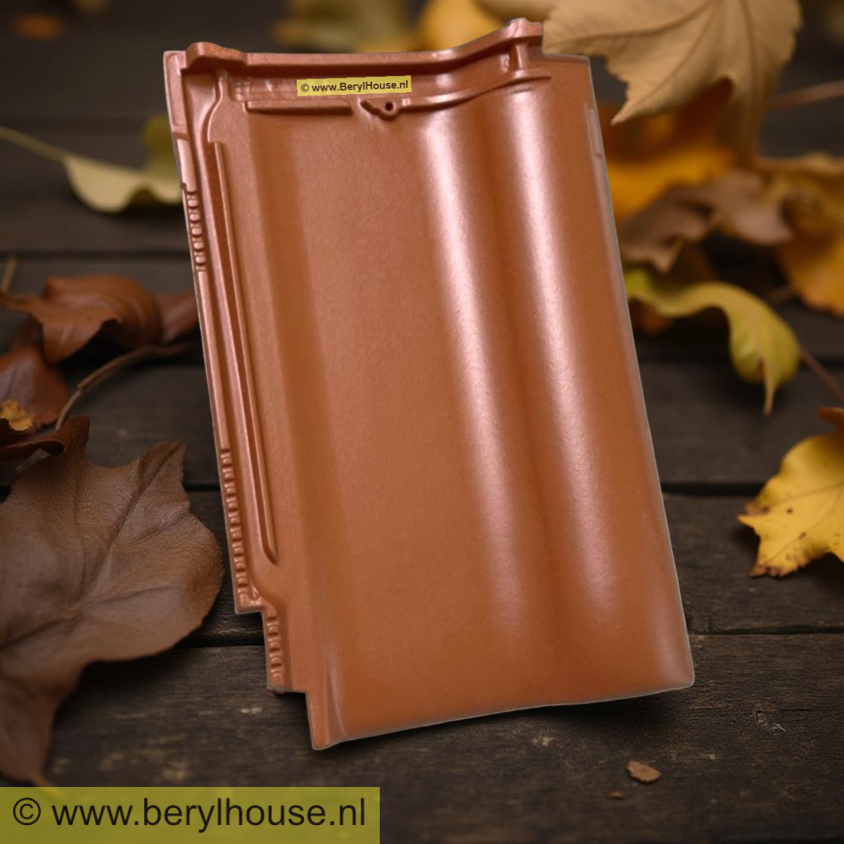 Dakpannen rood engobe FD 10 (per m2)