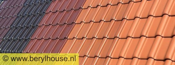 Dakpannen rood engobe FD 10 (per m2)