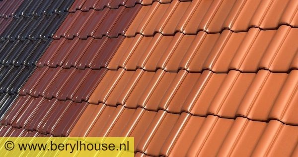 Dakpannen rood engobe FD 10 (per m2)