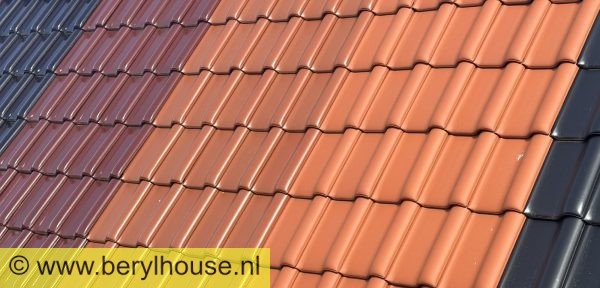 Dakpannen rood engobe FD 10 (per m2)