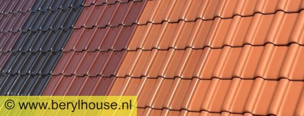 Dakpannen rood engobe FD 10 (per m2)