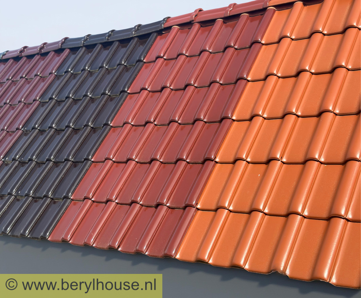 Dakpannen rood engobe FD 10 (per m2)