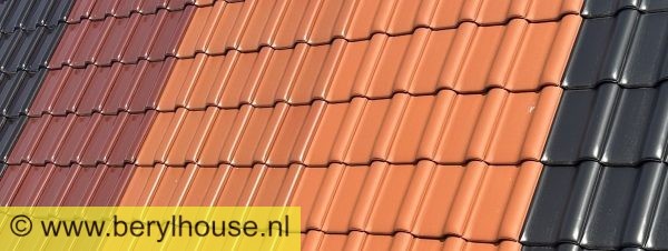 Dakpannen rood engobe FD 10 (per m2)