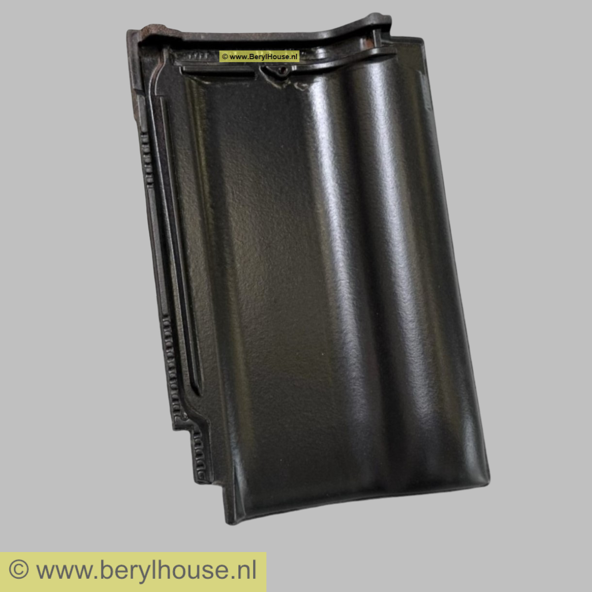 Dakpannen zwart engobe FD 10 (per m2)