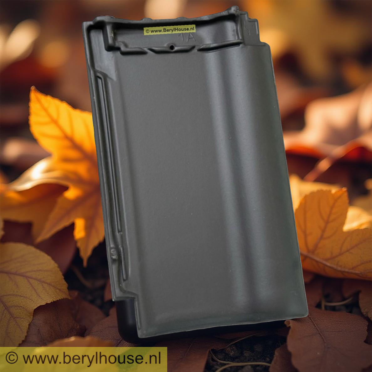 Dakpannen antraciet engobe FD 10,5 (per m2)