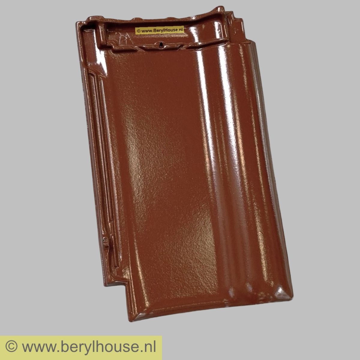 Dakpannen kastanjebruin engobe FD 10,5 (per m2)