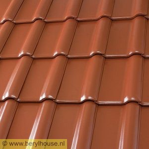 Dakpannen rood engobe FD 10,5 (per m2)