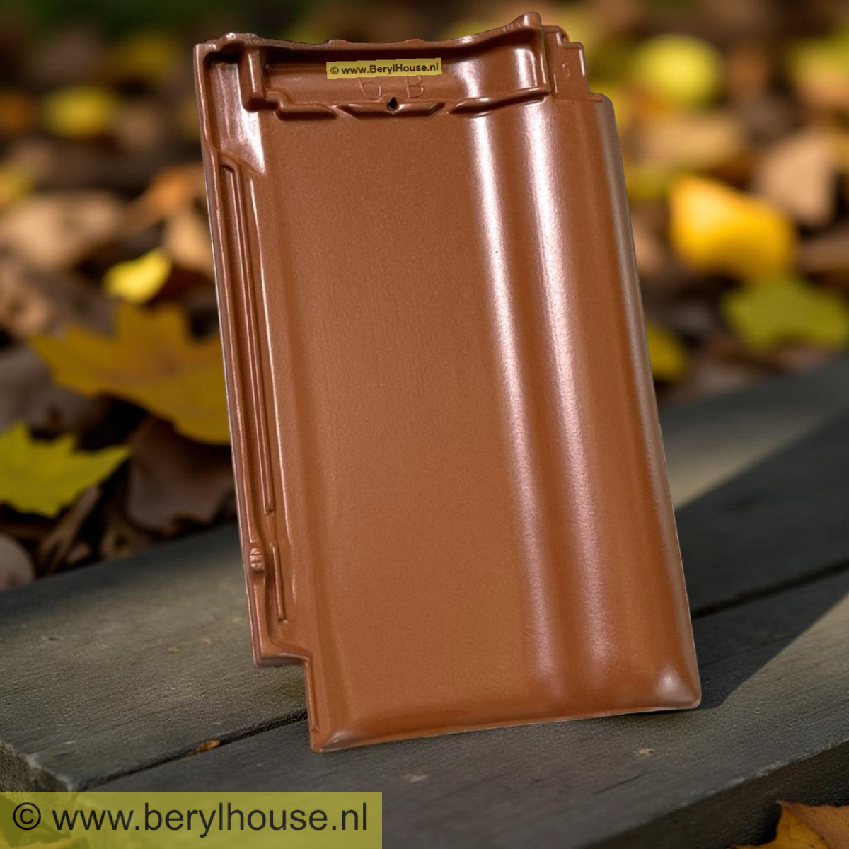 Dakpannen rood engobe FD 10,5 (per m2)