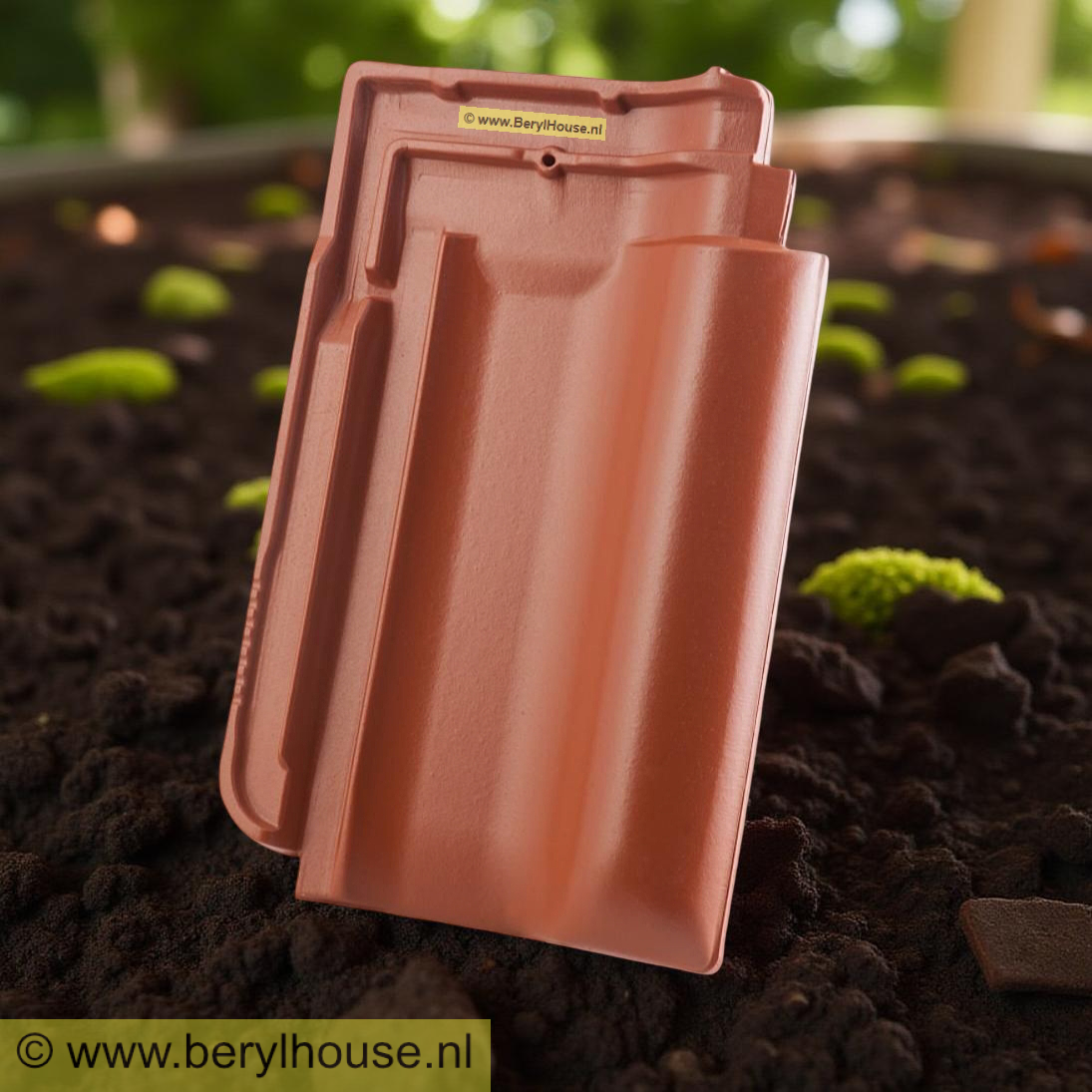 Dakpannen rood engobe FD 15 (per m2)