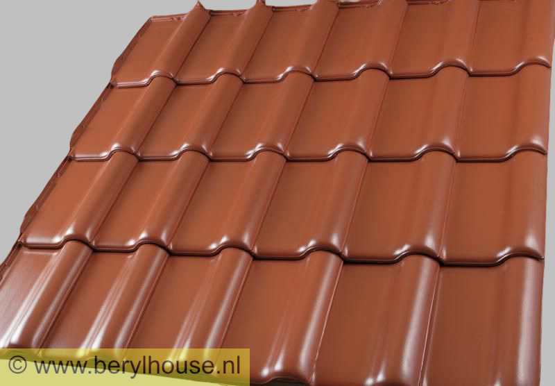 Dakpannen rood engobe FD 9,5 (per m2)