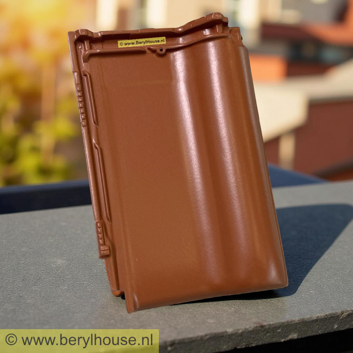 Dakpannen rood engobe FD 9,5 (per m2)