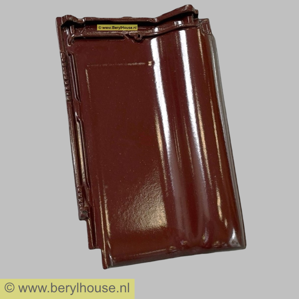 Dakpannen wijnrood mat verglaasd FD 9,5 (per m2)