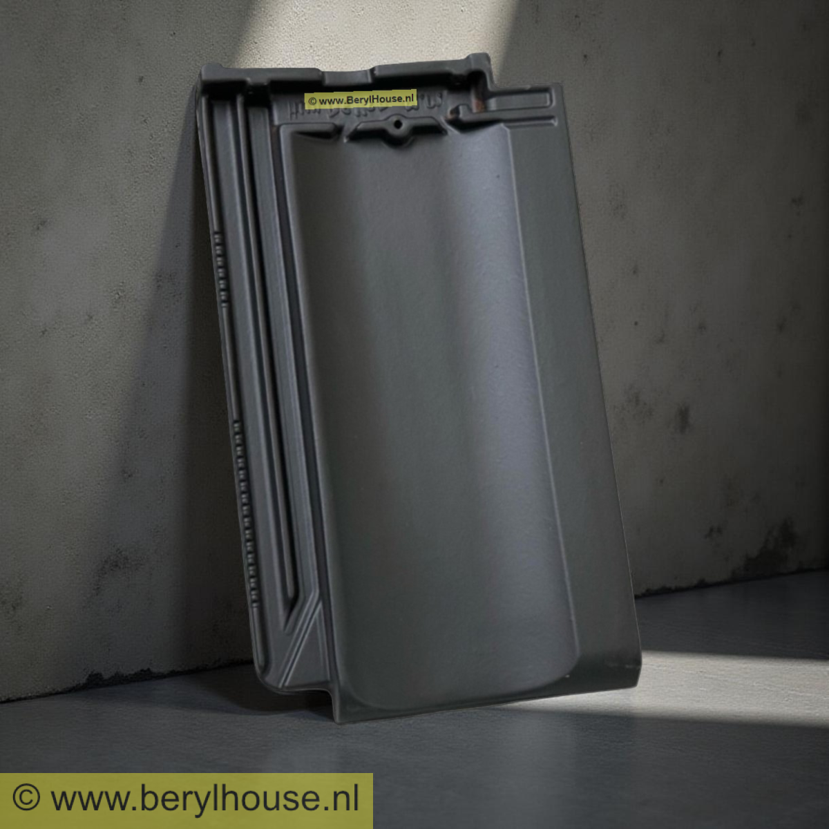 Dakpannen antraciet engobe HOLLE MULDEN 14,5 (per m2)