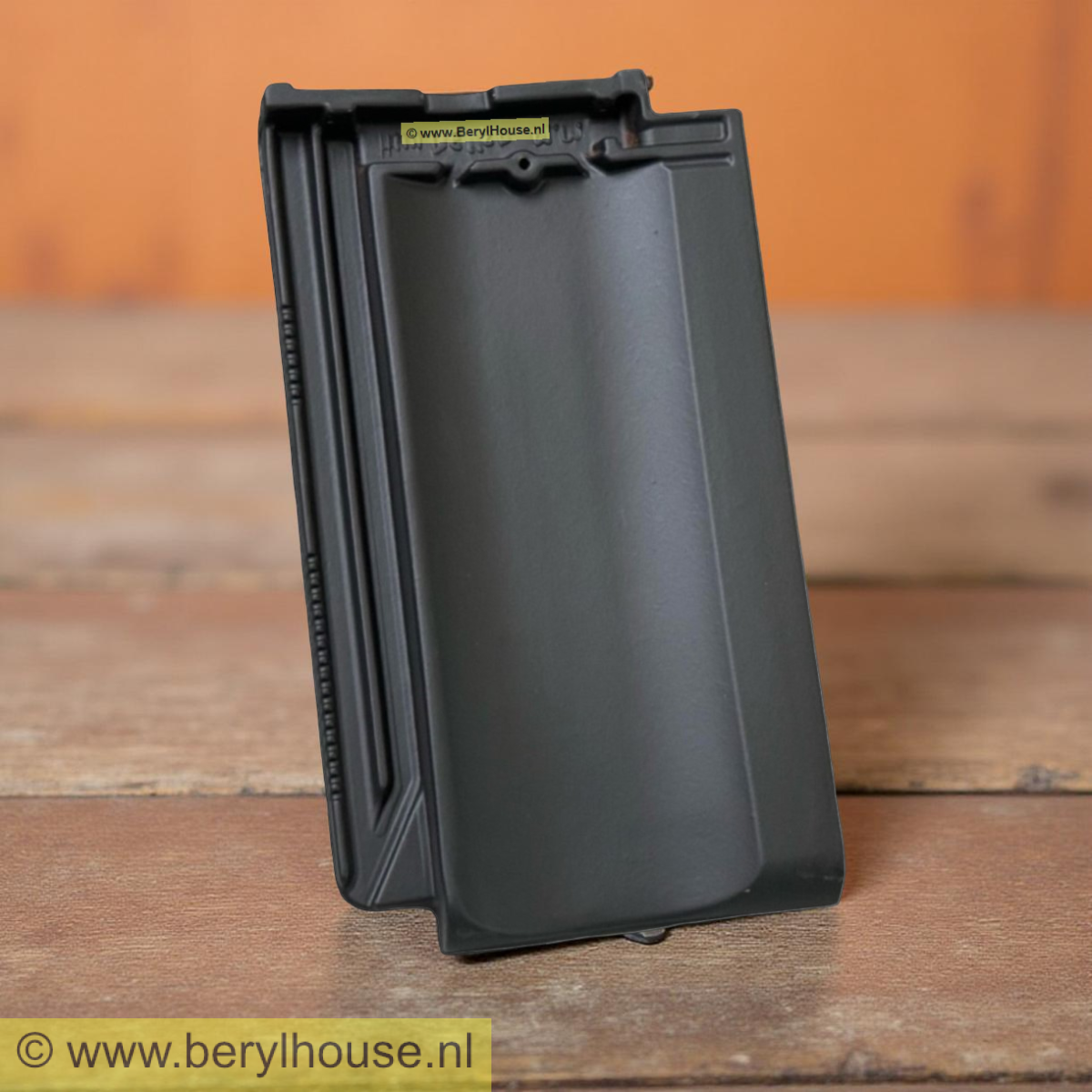 Dakpannen antraciet engobe HOLLE MULDEN 14,5 (per m2)