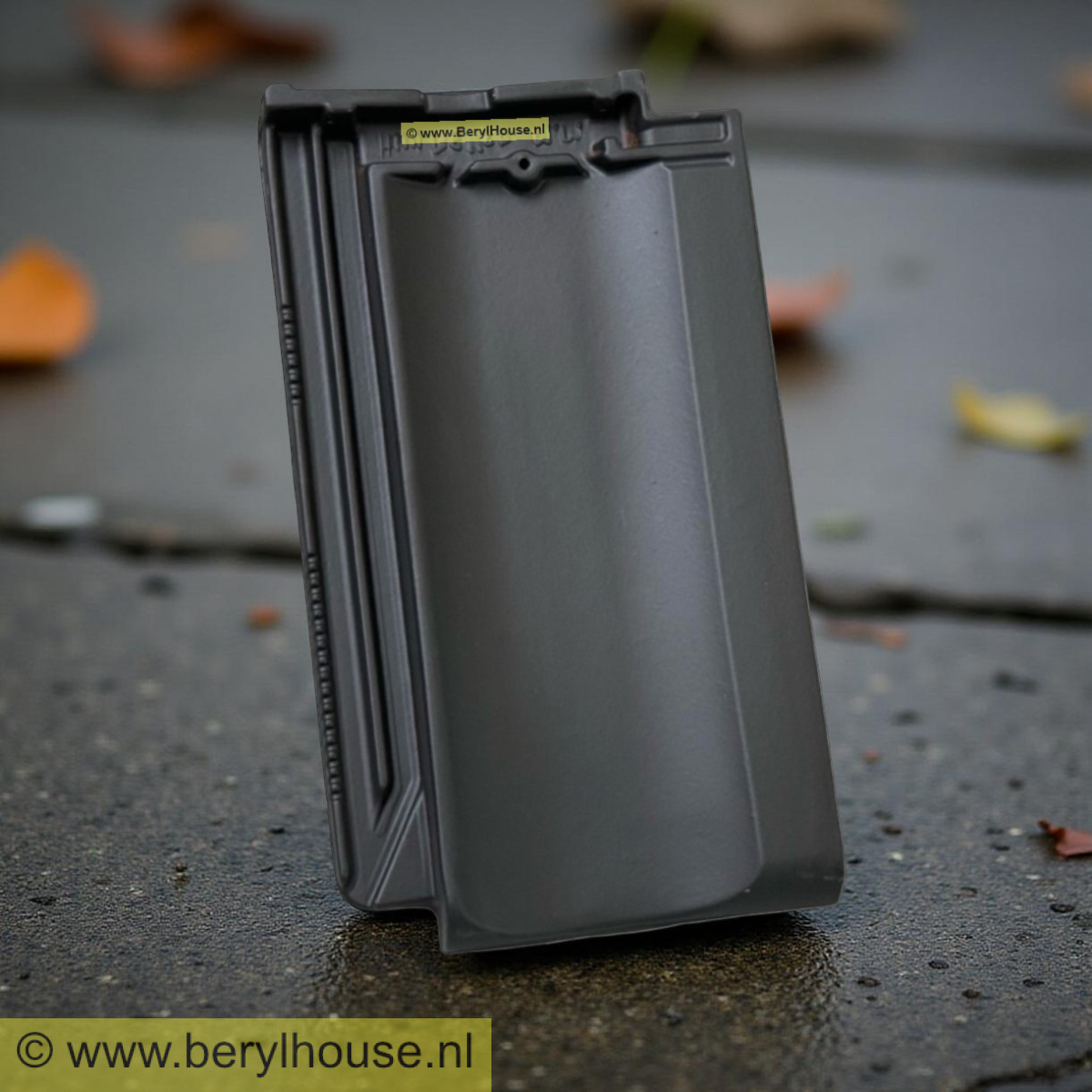 Dakpannen antraciet engobe HOLLE MULDEN 14,5 (per m2)