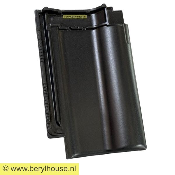 Dakpannen zwart engobe FD 12,3 (per m2)