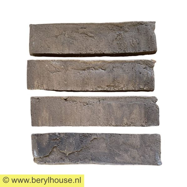 Baksteenstrippen bruin wasserstrich WF (per m2)