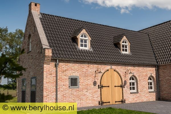 Metselstenen kloostermoppen rood 290x145x70 mm (per m2)