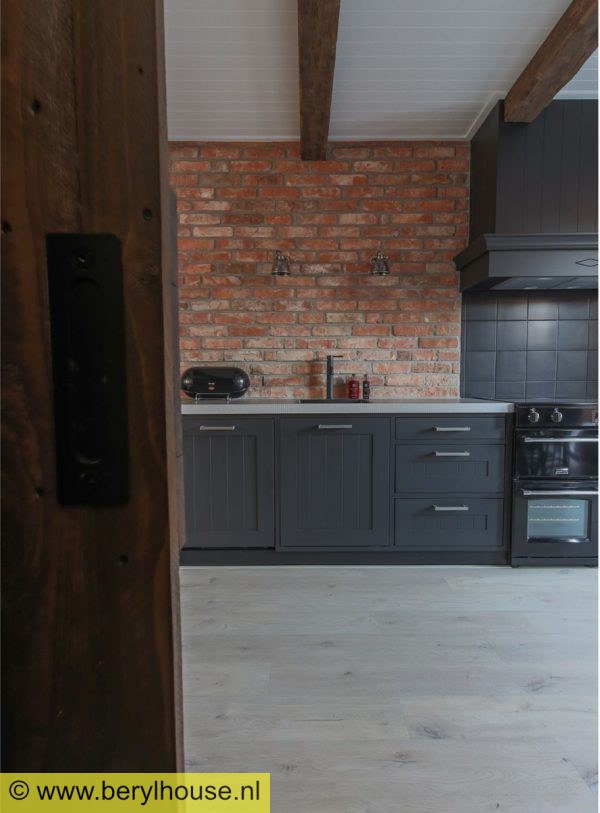 Baksteenstrippen kloostermoppen rood 250x18x68 mm (per m2)