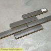 Baksteenstrippen St. Joris grijs strengpers geglazuurd 290x50x15mm (per m2)