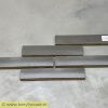 Baksteenstrippen St. Joris grijs strengpers geglazuurd 290x50x15mm (per m2)