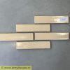 Baksteenstrippen St. Joris creme strengpers geglazuurd 240x50x15mm (per m2)