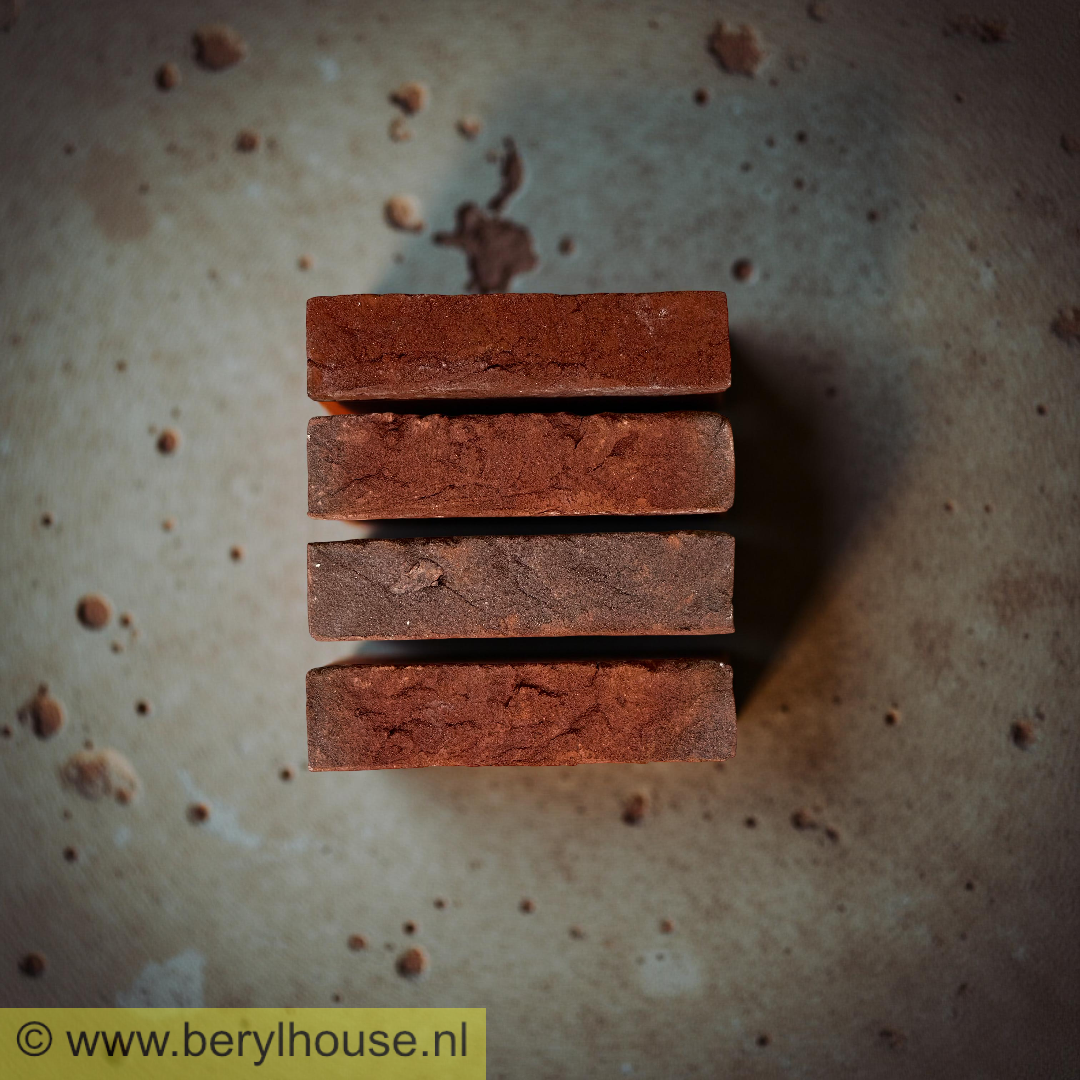 Baksteenstrippen rood genuanceerd handvorm WF (per m2)