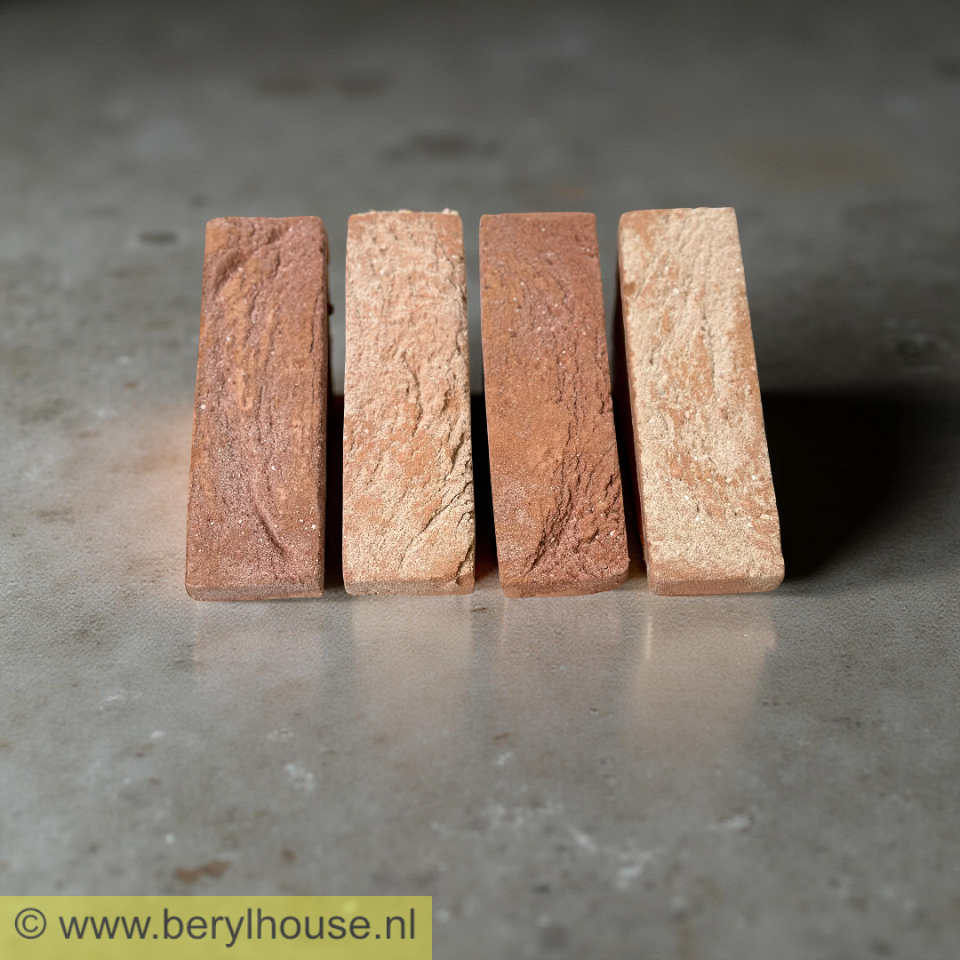 Baksteenstrippen brons handvorm DF (per m2)