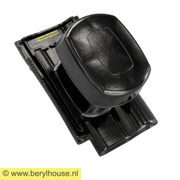 Gebakken doorvoerpan 125mm (per stuk)