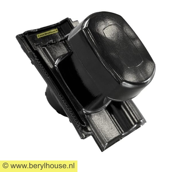 Gebakken doorvoerpan 125mm (per stuk)