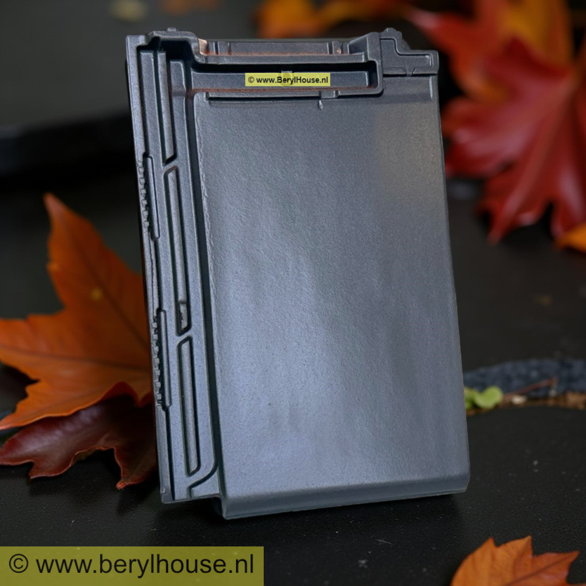 Dakpannen grijs mat glans engobe VLAKKE DAKPAN 11,8 (per m2)