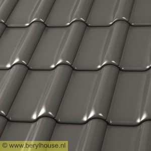 Dakpannen grijs mat verglaasd FD 11,1 (per m2)