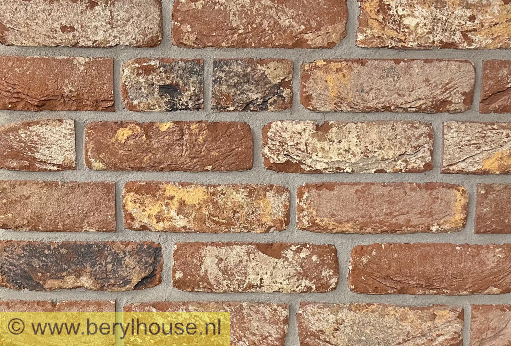 Metselstenen rood genuanceerd handvorm getrommeld DF (per stuk)