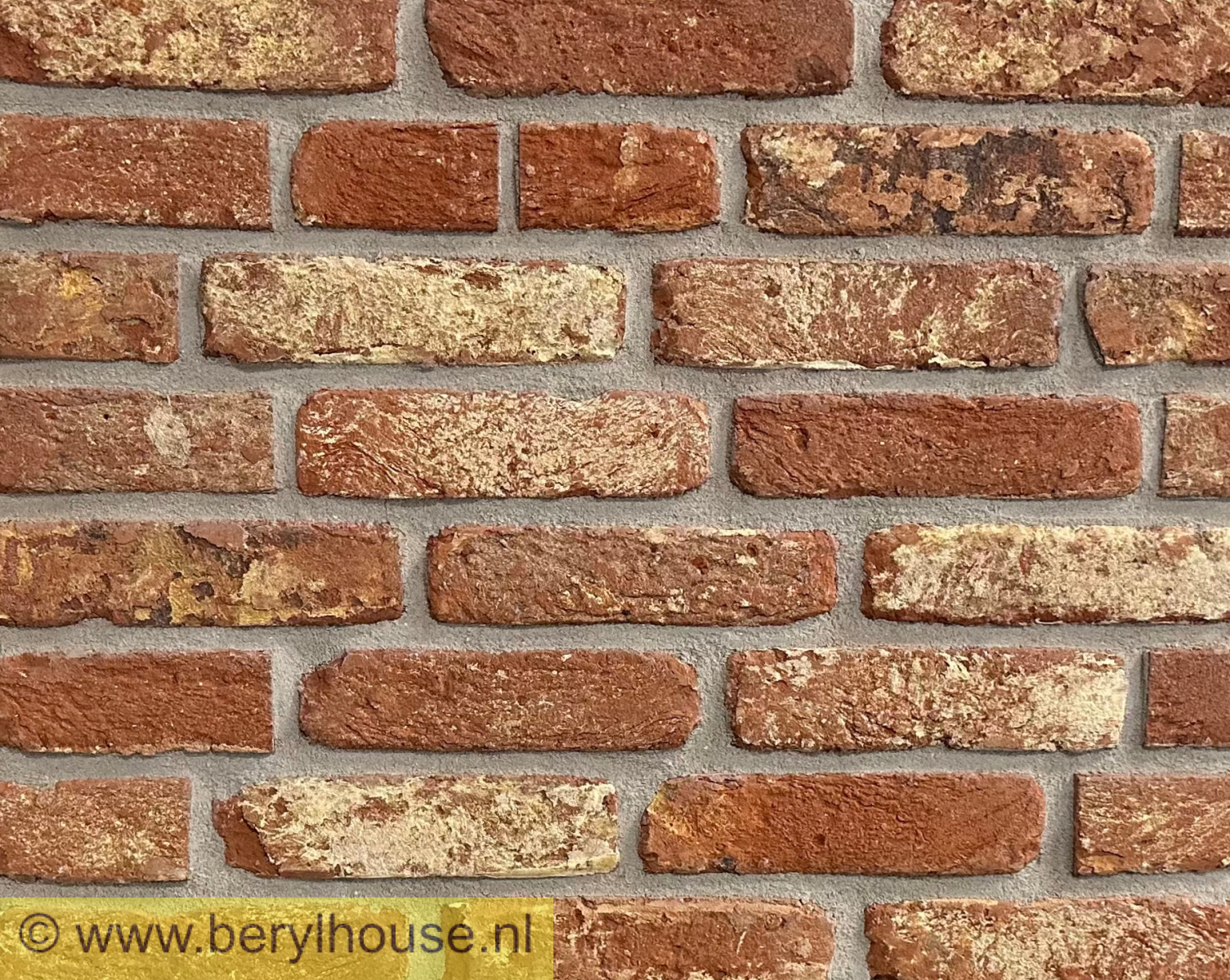 Metselstenen rood genuanceerd handvorm getrommeld M50 (per stuk)