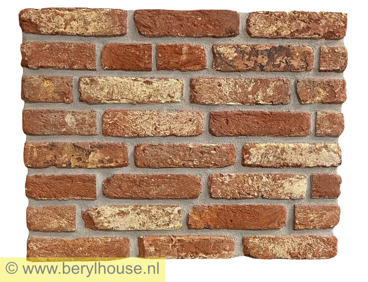 Metselstenen rood genuanceerd handvorm getrommeld M50 (per stuk)