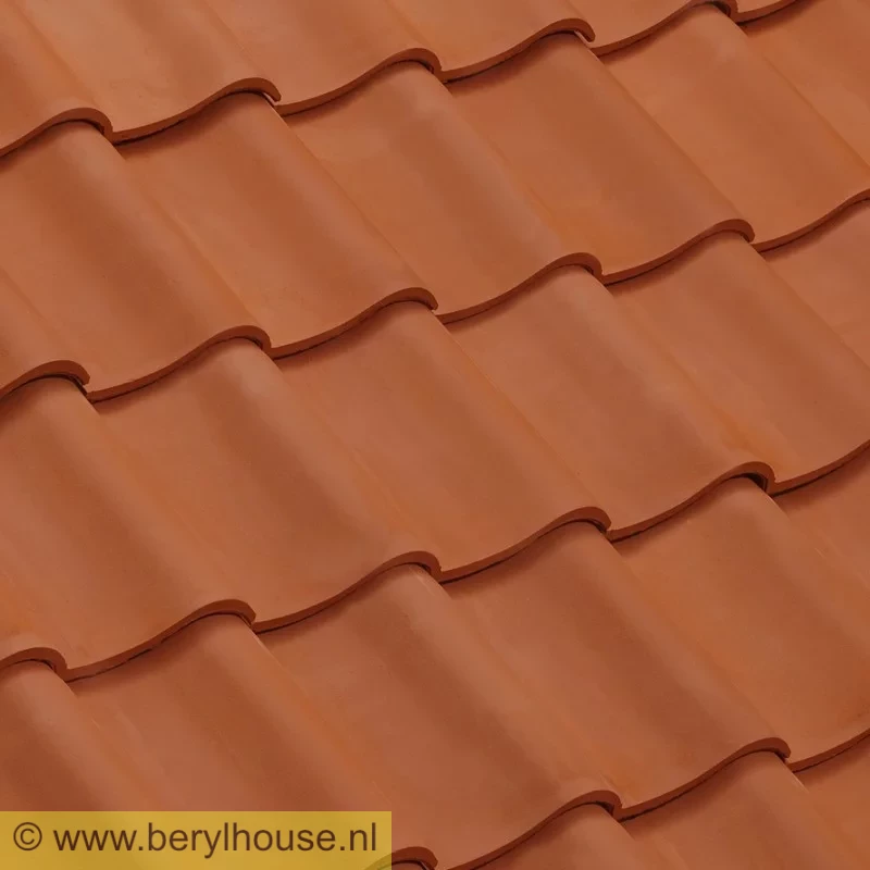 Dakpannen natuurrood (twin model) OUDE HOLLE 20 (per m2)