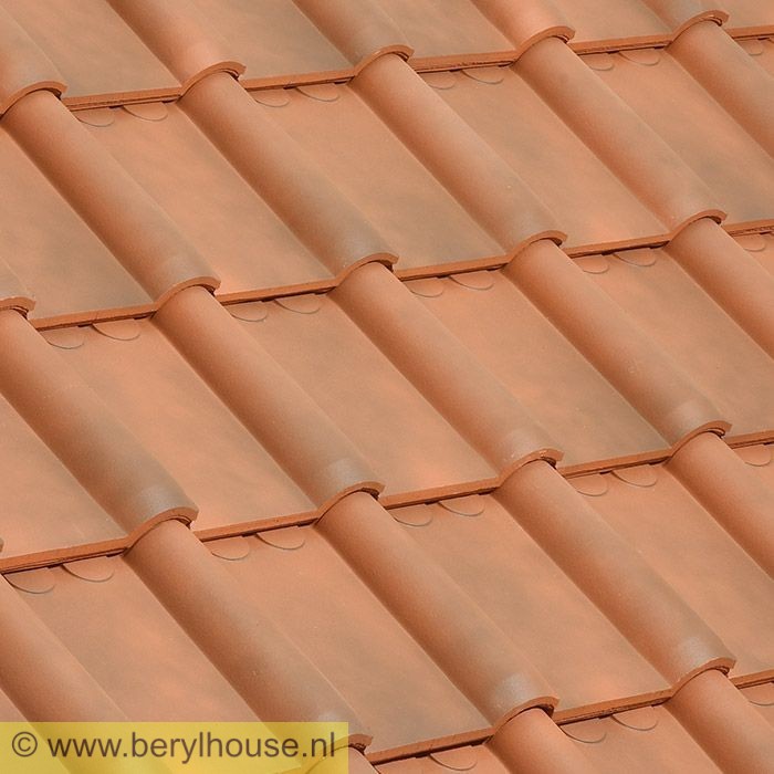 Dakpannen roodbruin genuanceerd TUILE DU NORD 19,8 (per m2)
