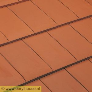 Dakpannen natuurrood VLAKKE DAKPAN 10 (per m2)