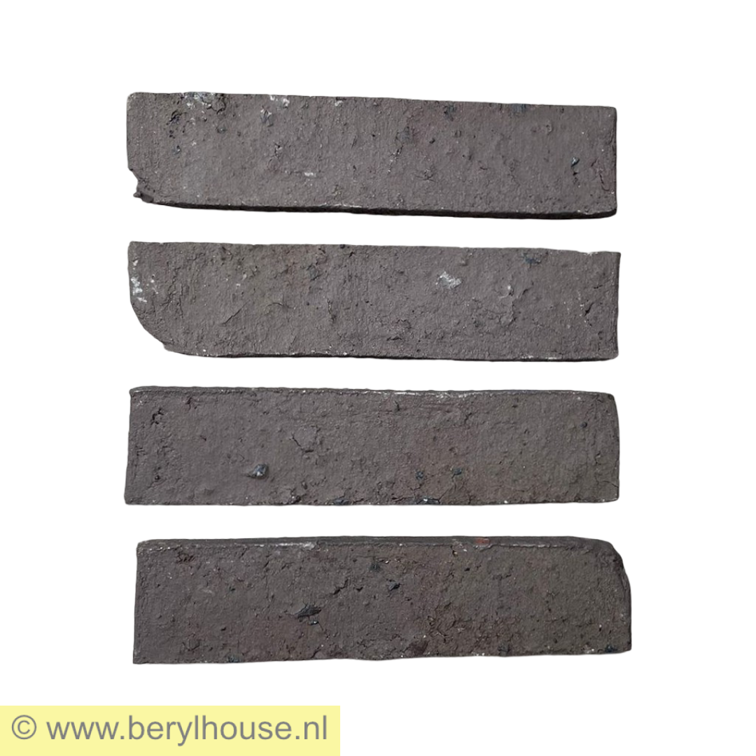 Baksteenstrippen bruin wasserstrich WF (per m2)