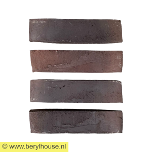 Baksteenstrippen bruin wasserstrich WF (per m2)