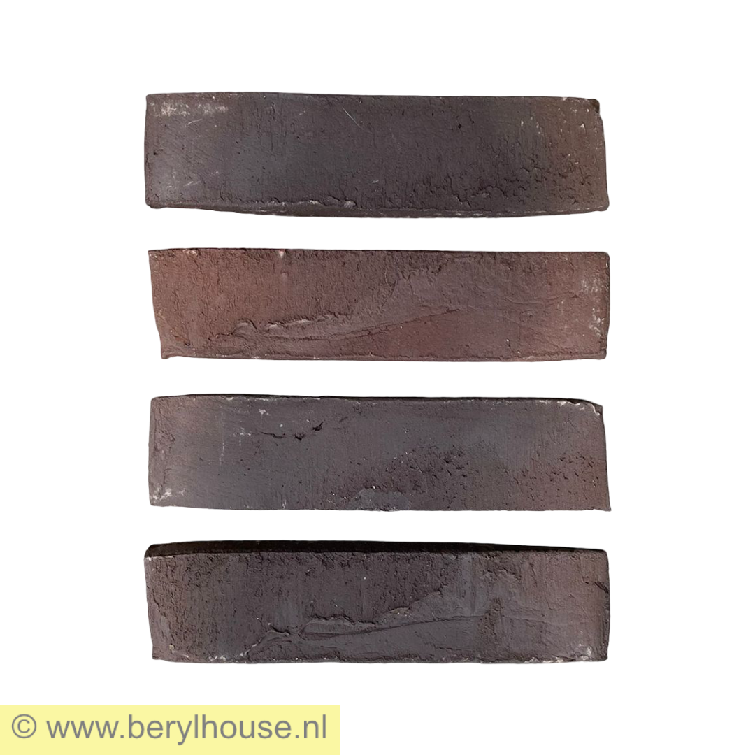 Baksteenstrippen bruin wasserstrich WF (per m2)