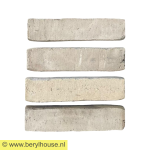 Baksteenstrippen grijs wasserstrich WF (per m2)