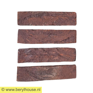 Baksteenstrippen rood genuanceerd handvorm WF (per m2)