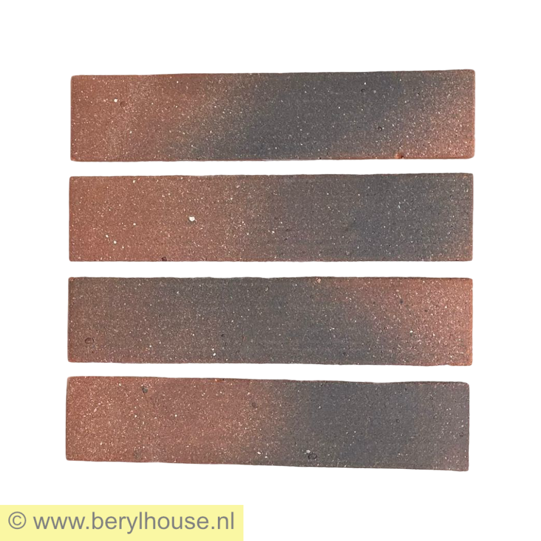 Baksteenstrippen rood genuanceerd strengpers WF (per m2)