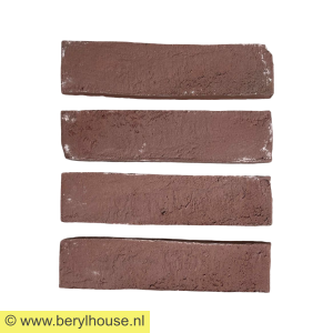 Baksteenstrippen rood wasserstrich WF (per m2)