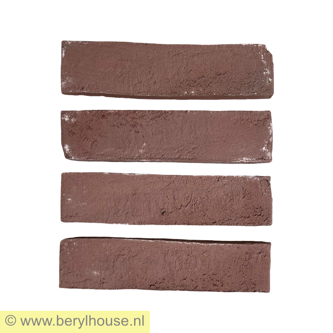 Baksteenstrippen rood wasserstrich WF (per m2)